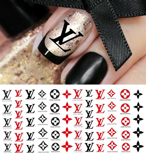 louis vuitton nail design|louis vuitton nail art decals.